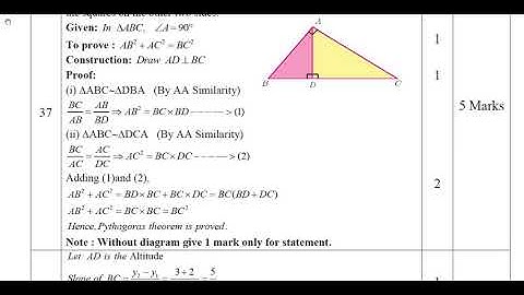 10th Maths Half Yearly Answer Keys 2019-20 | Namakkal District | English Medium
