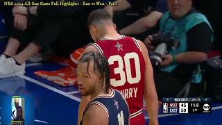 Feb 22 2024 NBA ALL-STAR 2024 East vs West Part 2 Intense Game NBA All-Star Game PART 1 2024