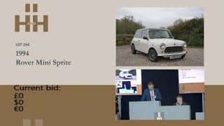 WATCH LIVE | The H&H Pavilion Gardens, Buxton Classic Car Auction - 29th April 2026