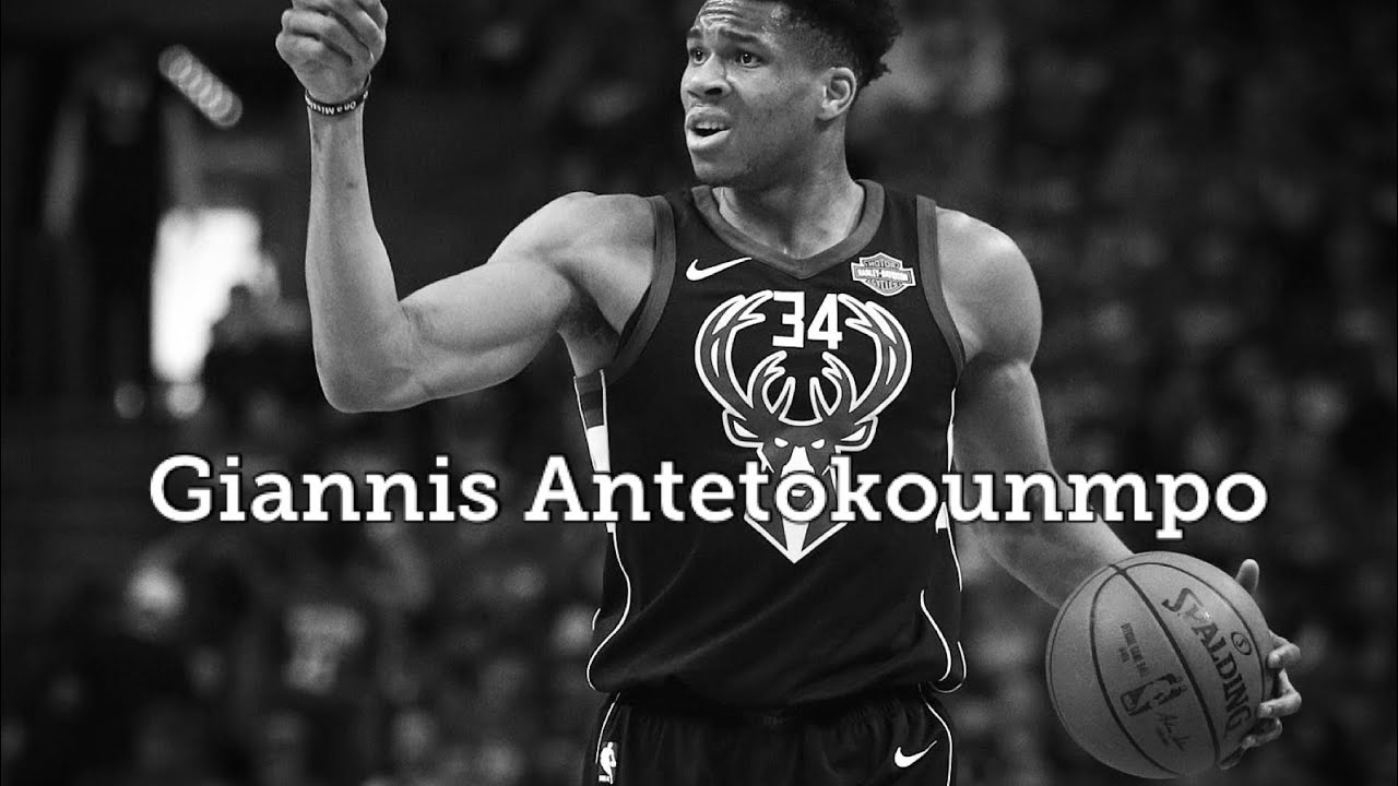 giannis antetokounmpo black and white