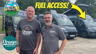 Orange Campers FULL Trouvaille Campervan Range - Includes Micro Camper @RickandHeather