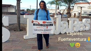 Viví en LAJARES, FUERTEVENTURA,ISLAS CANARIAS!💚🔥☀️🙏👣