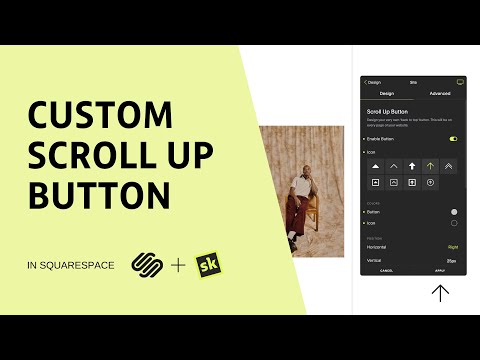 How to Make Scroll Up Buttons Easily on Squarespace