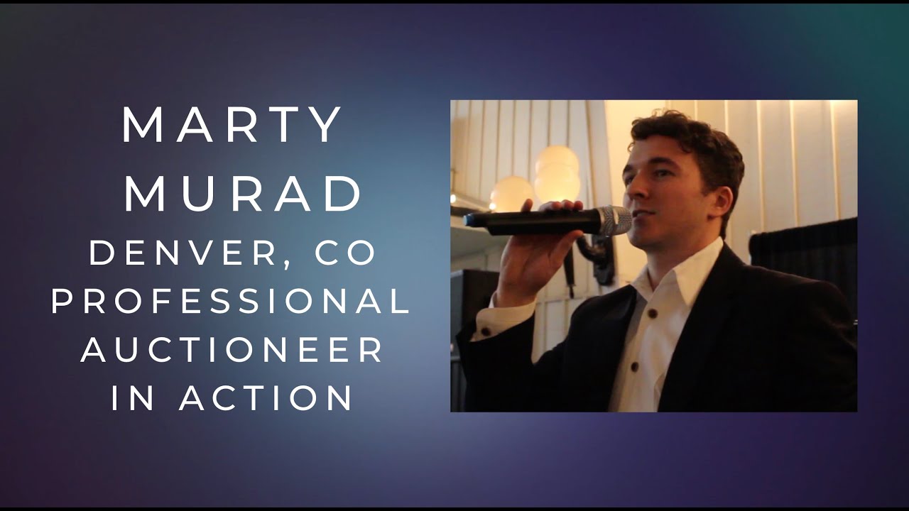 Denver Professional Auctioneer Marty Murad Increases Fundraiser Profits