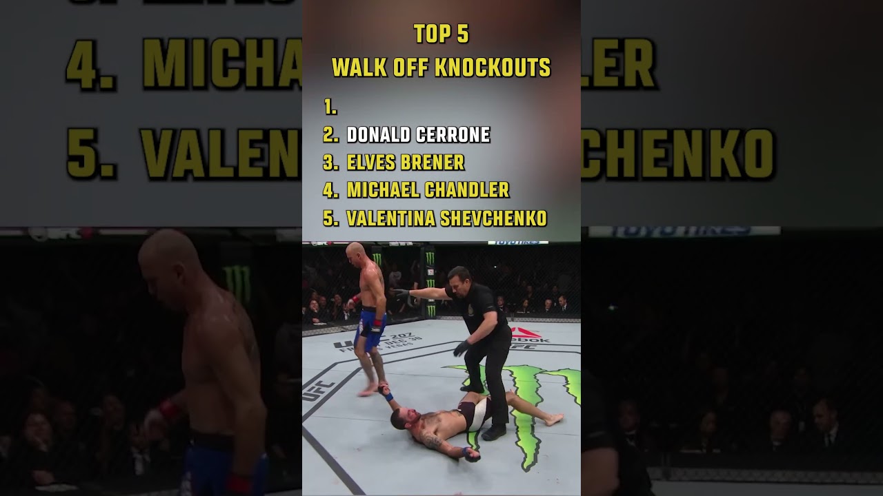 Top 5 WALK OFF KOs 🔥 