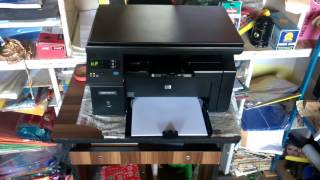 how to replacing the toner cartridge laser jet m1136mfp