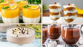 4 Szybkie I Łatwe Przepisy Na Desery Bez Pieczenia. Lekkie I Smaczne Mini Desery W Filiżankach