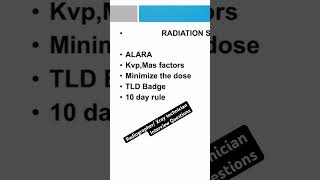Radiographer Interview Questions and answers #radiographer #xray #ultrasound #xraytechnician #india
