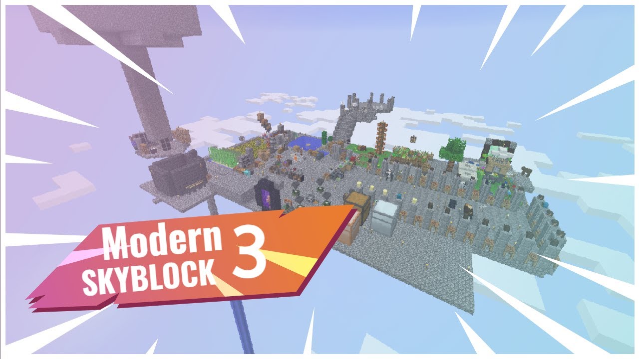 Minecraft Modpack! Modern Skyblock 3! (+Server) (Part 5 pt 2 )