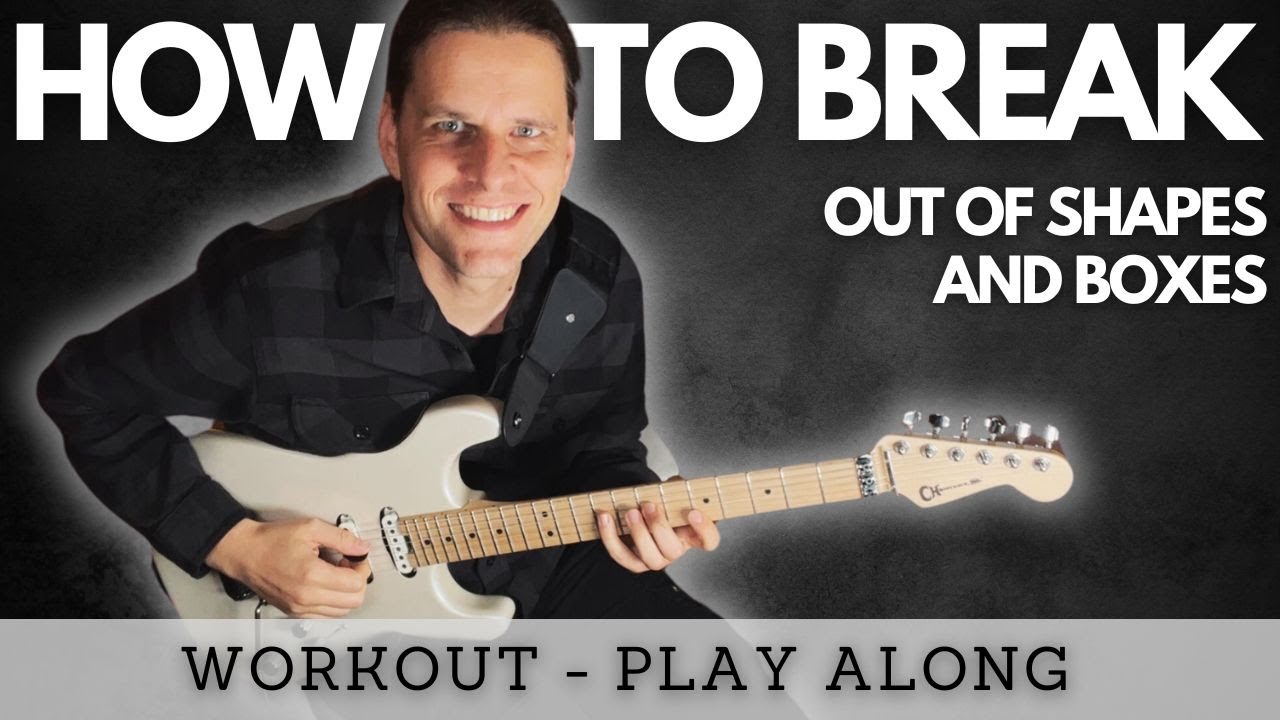 Stuck with your playing? Do scales like this! | guitar workout tutorial lesson