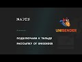 Подключаем сервис рассылки UniSender к Тильде