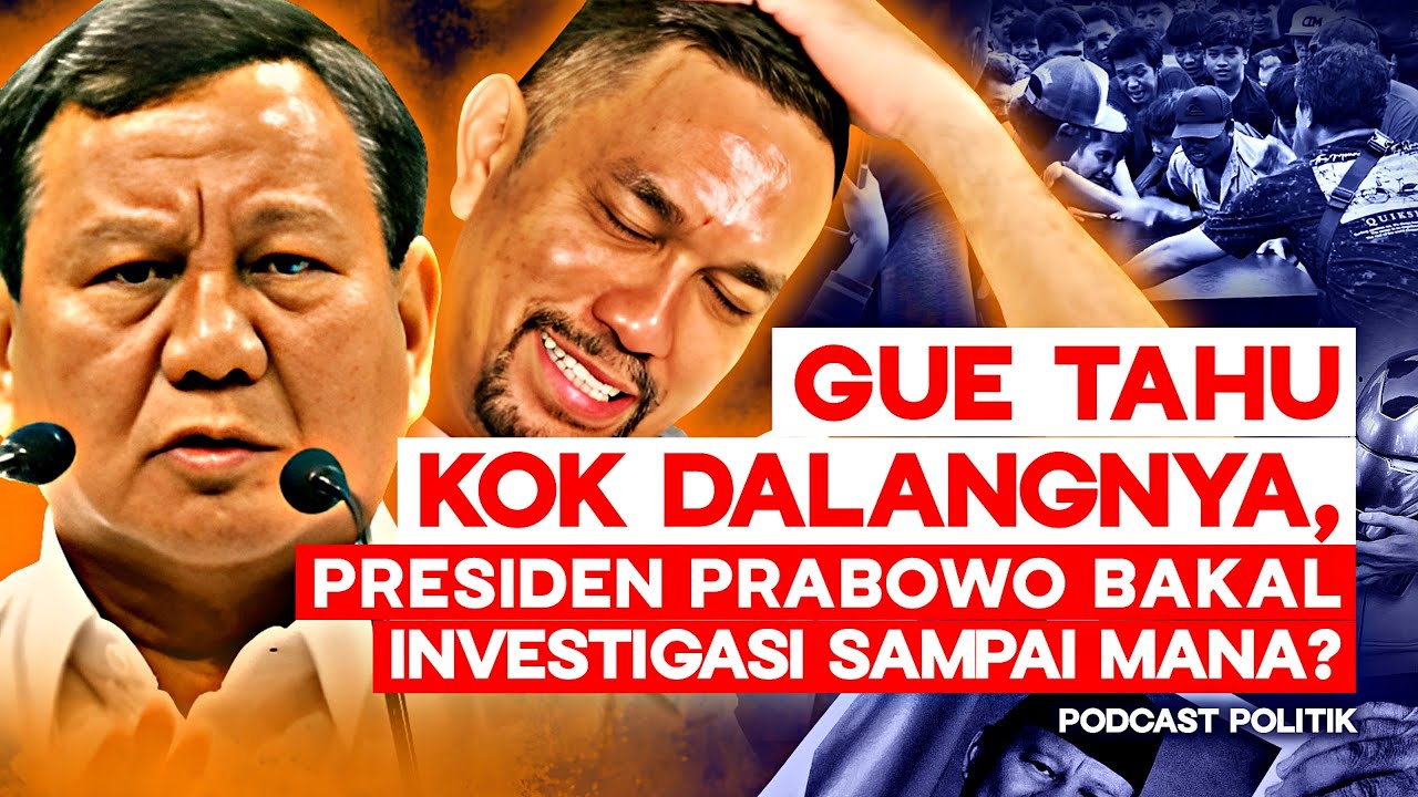 Ahmad Sahroni: Gue Tahu Kok Dalangnya, Presiden Prabowo Bakal Investigasi Sampai Mana?