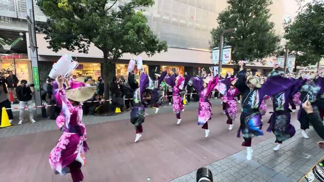 夢源風人　四日市よさこい2025  ふれあいモールパレード会場