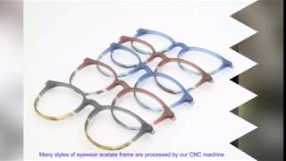 Automatic cnc machine for acetate eyewear frame