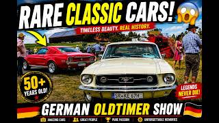 🔥 Germany's Biggest Oldtimer Auto Show? | Rare Classic Cars & Vintage Legends 🇩🇪🚗 part 1-re-uploaded