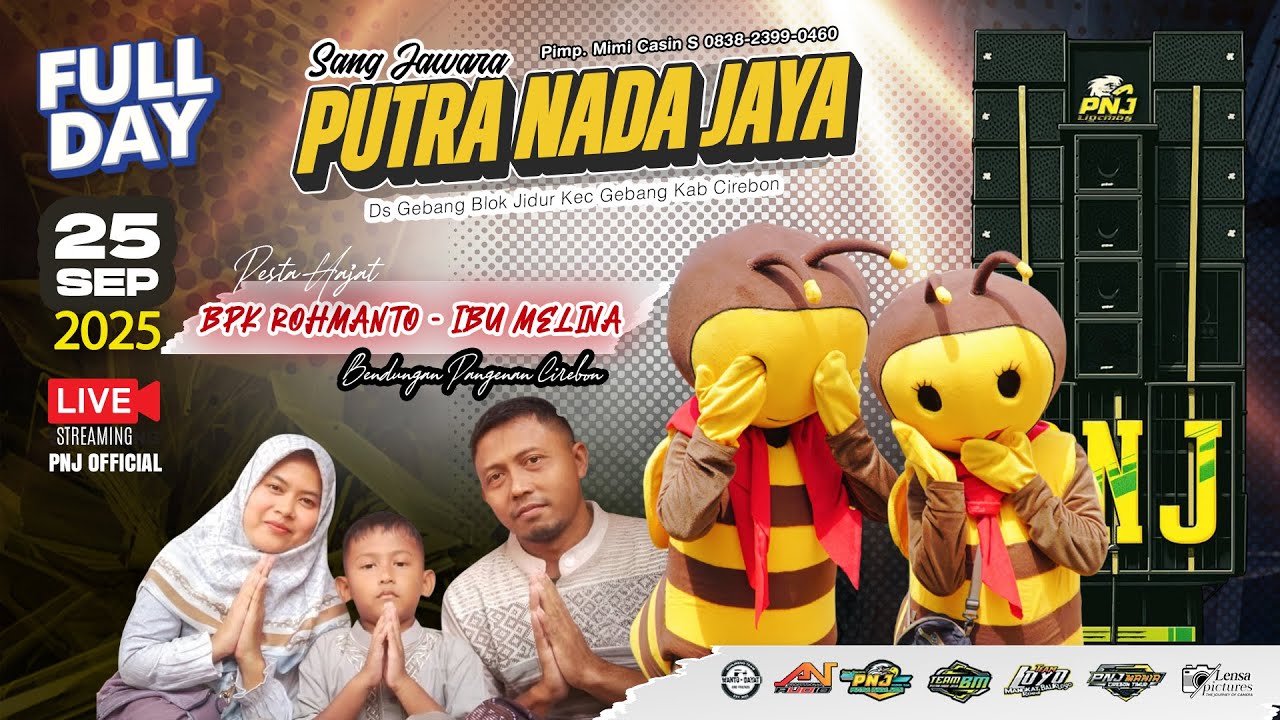 PUTRA NADA JAYA SHOW BENDUNGAN II CIREBON 25 SEPTEMBER 2025