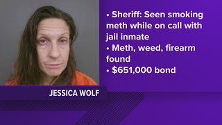 SHERIFF: East Texas woman arrested after being seen smoking meth in video visit with jail inmate