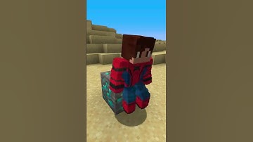 Peter was afraid of Iron Man! 😅 #shorts #minecraft