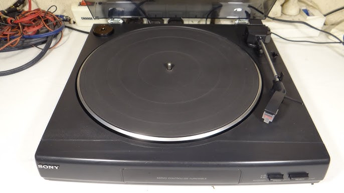 BANDEJA GIRADISCOS TORNAMESA TURNTABLE SONY PS-LX56P MALAYSIA 1994  RESTAURACION P1 