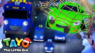 Natal Yang Menyenangkan | Ayo tangkap mobil pencuri hadiah! | Lagu Anak | Tayo Bahasa Indonesia