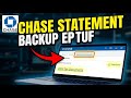 How to backup Chase statements for tax prep workflows - Step By Step