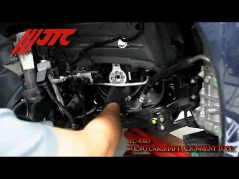 JTC 4383 - Набор инструментов для установки и регулировки фаз ГРМ (VOLVO B4204 8-ми ст. КПП) JTC