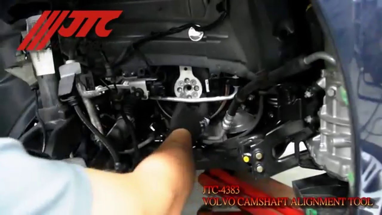 JTC 4383 - Набор инструментов для установки и регулировки фаз ГРМ (VOLVO B4204 8-ми ст. КПП) JTC