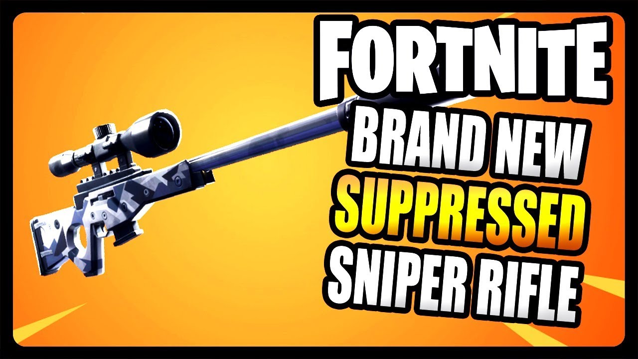 NEW SUPPRESSED SNIPER RIFLE! (Fortnite Season 7)