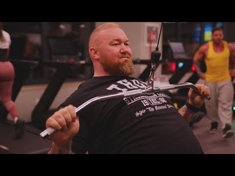 Hafthor Bjornsson’s Mountain Workout on Panatta Machines 💥