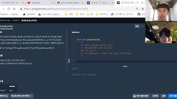 programmers 코딩 문제(문자열 내 p와 y 개수) 인터뷰