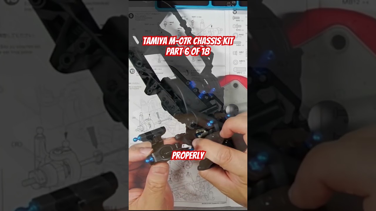 Part 6 of 18 - Tamiya M-07R Chassis Kit - YouTube