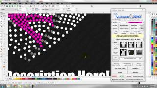 TRW Stone Wizard Tutorial 92 Watermark Transperancy Buttons Rhinestone Software CorelDraw