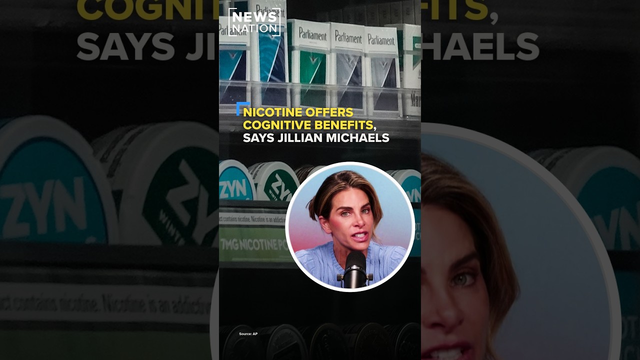 Jillian Michaels says nicotine can aid cognition if used “strategically”