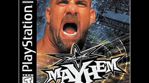 WCW Mayhem Intro / Playstation 1