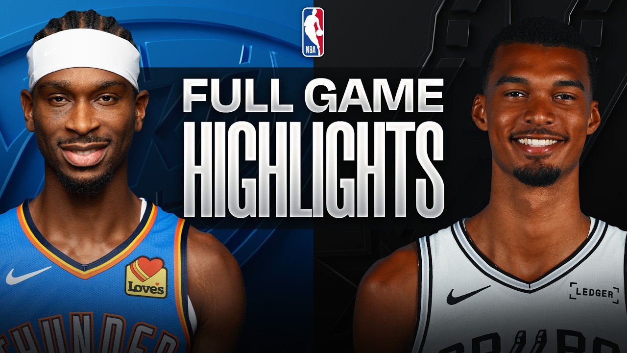 Thunder 116-104 Spurs: 44:12 in front, a 26-point lead and no way back