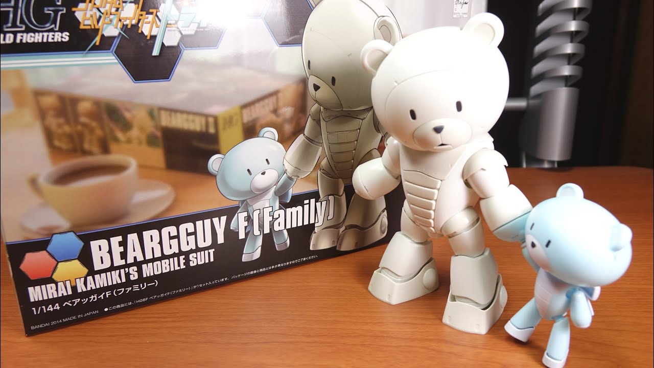 激可愛！ガンプラ HG 1/144 ベアッガイF(ファミリー) 組立レビュー