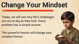 Change Your Mindset | Learn English Through Motivation 🔥| Graded Reader || Listening Practice✅️