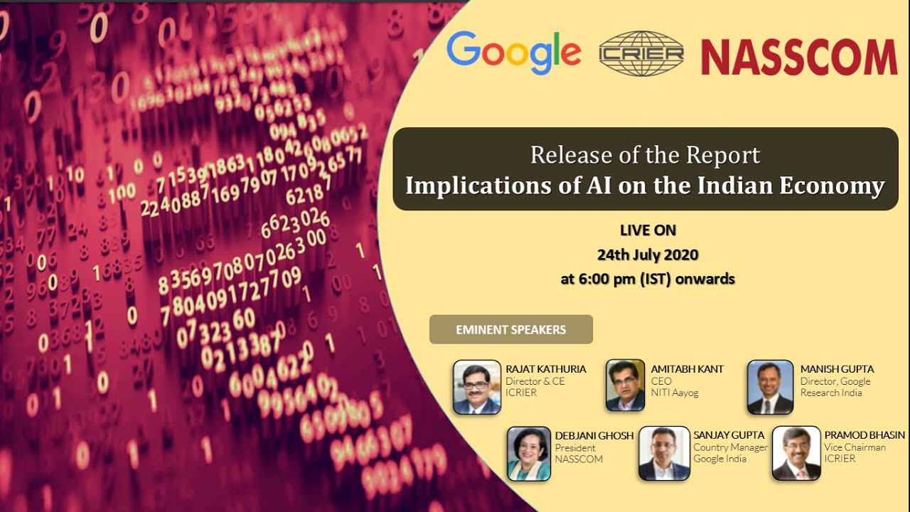 Release of the Report ‘Implications of AI on the Indian Economy’