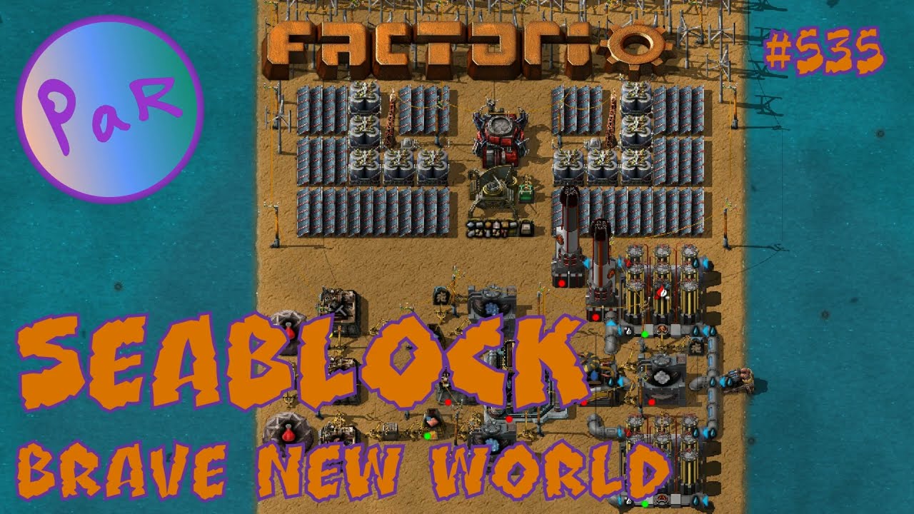 MANGANESE ORE - Ep 535 - Seablock BNW - Factorio