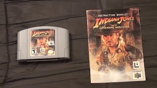 Indiana Jones And The Infernal Machine - Cartridge Authentication & Manual