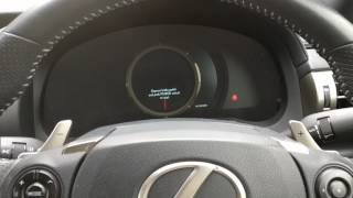 Change mph to kph Lexus is300h F Sport