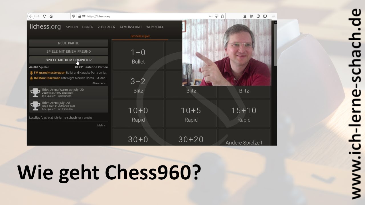 Wie geht Chess960?
