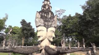 World Travel Trip 119 South-East Asia, Thailand Sale Keoku Park, Near Nong Khai