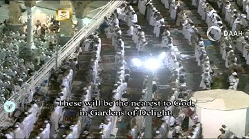 صلاة التراويح للشيخ حسن بخاري ليلة 26 رمضان 1436 من المسجد الحرام (الرحمن-الواقعة-الحديد)تلاوة