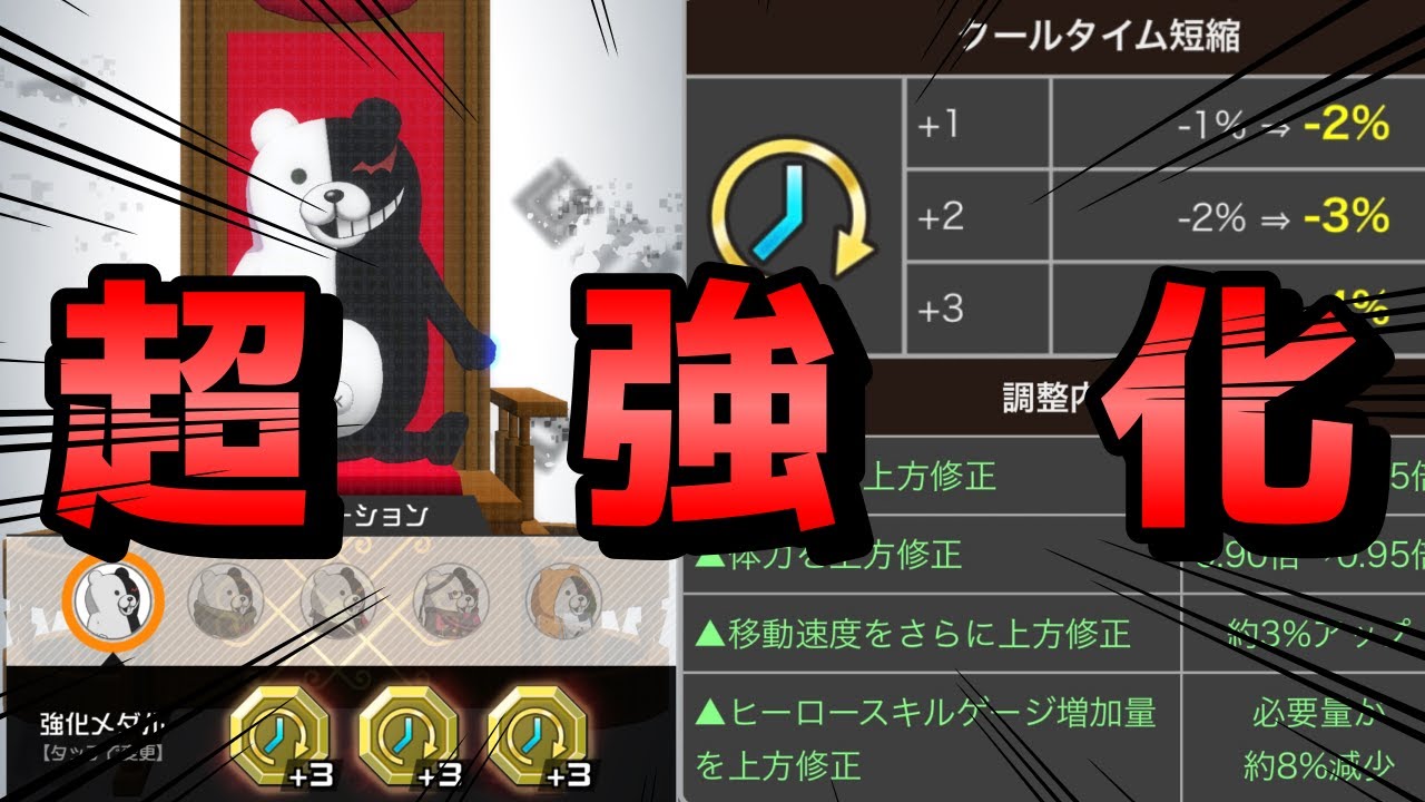 【#コンパス】今回の上方の恩恵を全て受けたモノクマをお見せします【VOICEVOX実況】