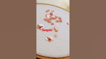 Sequin embellishment