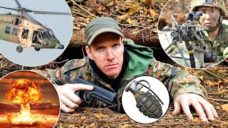 Hand Digging a WAR TUNNEL (and sleeping in it!) - Individual Army Defense Strategies