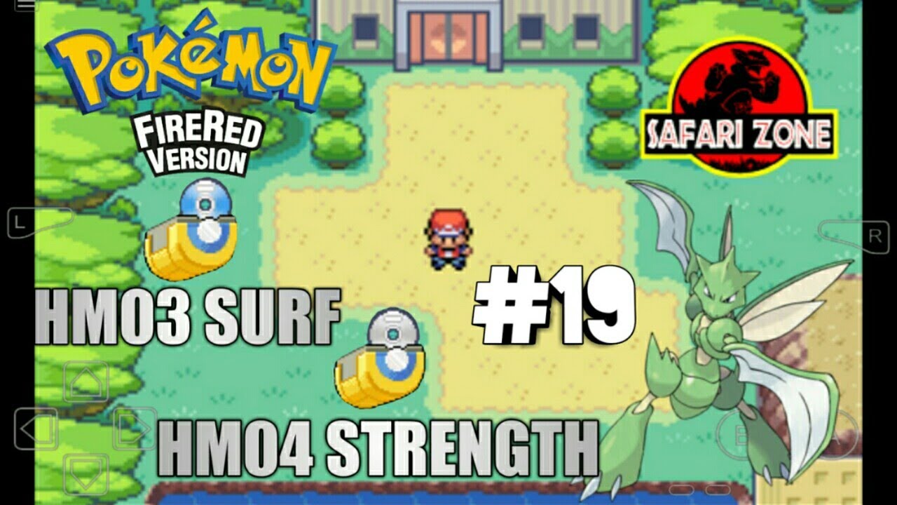 safari zone map fire red surf