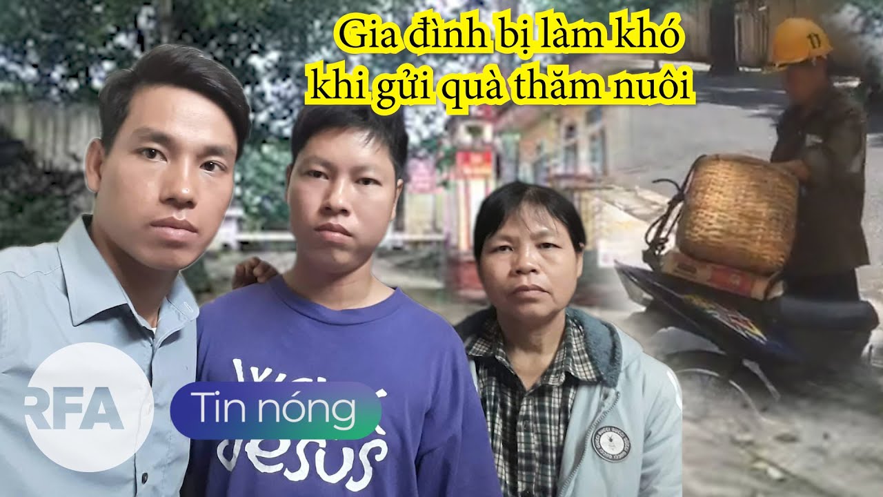 Tin nóng RFA | Gia đình bà Cấn Thị Thêu và Nguyễn Thị Tâm ...
