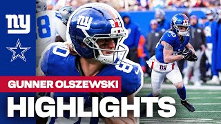 Highlights Gunner Olszewski Giants Vs. Cowboys Week 18